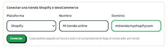 Conectar una tienda Shopify en facturalo.uy